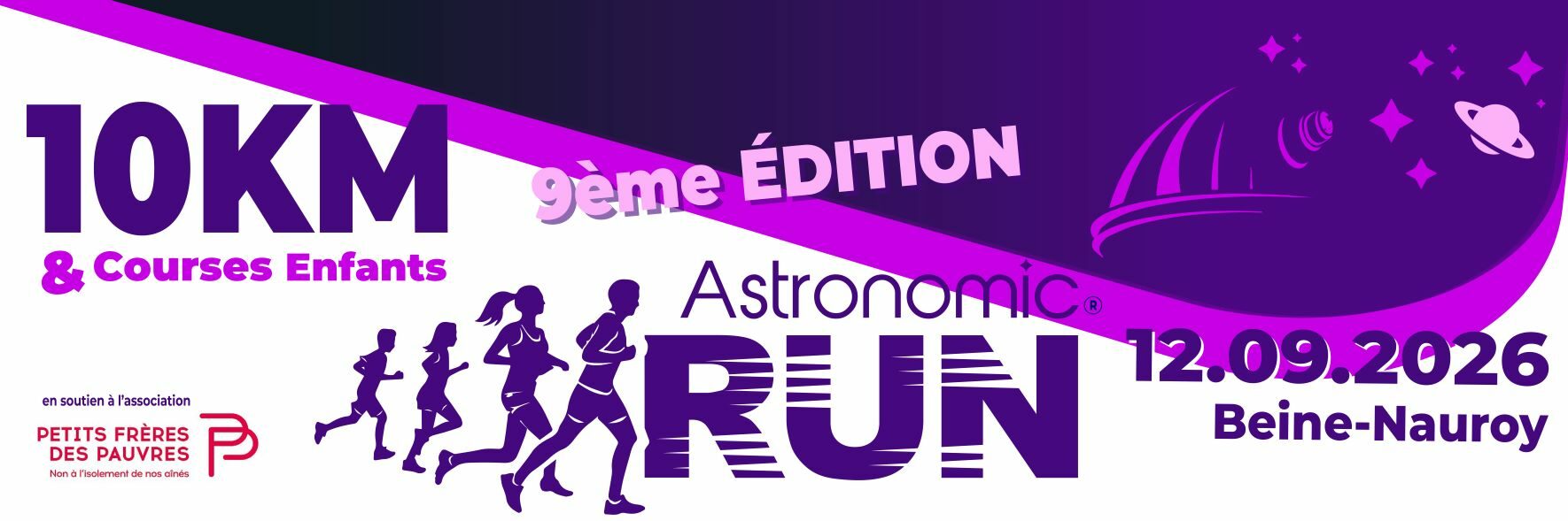 Astronomic Run – Site officiel – 12/09/2026 – Beine-Nauroy, Marne